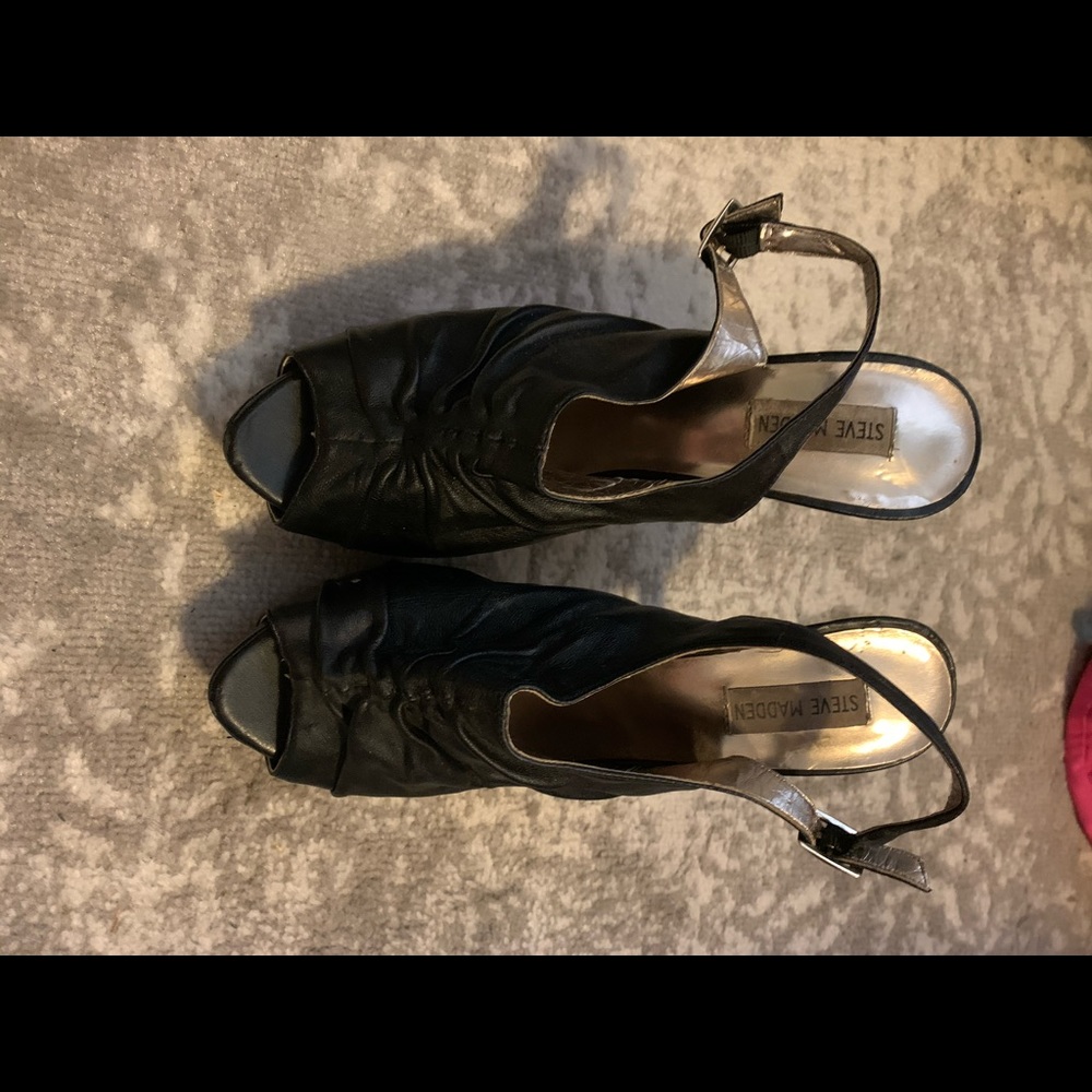 Steve Madden leather heels